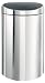 BRABANTIA 336041 Design Abfalleimer Twin bin 10/23 L brilliant steel
