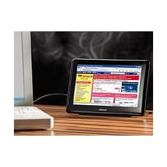 Somikon 17,8 cm/7" TFT-Zusatzmonitor mit integrierter USB-Grafik-Karte