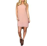 Sexy Chiffon/Cotton/Polyester Spring Summer Short Sleeveless Round Neck Wedding Dress 