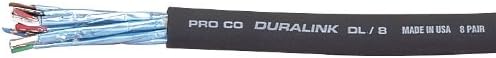 Pro Co Snake Cable 8 Channel 25 ft.