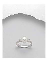 CZ Ring In 92.5 Sterling Silver