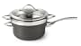 Calphalon Contemporary Nonstick Simmer Down 4-1/2-Quart Saucepot with Steamer Insert and Glass Lid