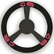 Cincinnati Reds Leather Steering Wheel Cover - Baseball Sports Merchandise