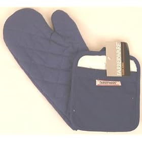 Farberware Solid Pot Holder-cobalt by Bed and Bath