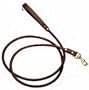 Mendota Rolled Leather Snap Lead - 4'