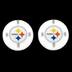 NFL Flashing Earrings - Pittsburgh Steelers