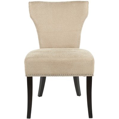 Safavieh Mercer Collection Carter Wheat Polyester Dining Chair, Set of 2