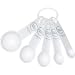 KitchenAid 5-Piece Measuring Spoon Set, White