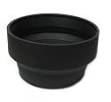 Opteka 58mm Screw-in Collapsible Rubber Lens Hood / Shade