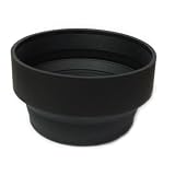 Opteka 58mm Screw-in Collapsible Rubber Lens Hood / Shade
