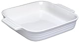 Le Creuset Stoneware 9 1/4 Inch Square Dish, White