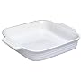 Le Creuset Stoneware 9 1/4 Inch Square Dish, White