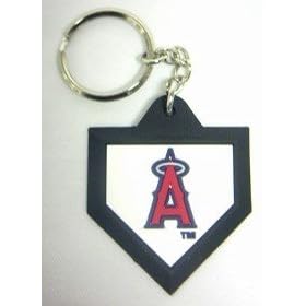 <b>Los Angeles Angels of Anaheim Home Plate Key Chain</b>