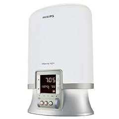 Philips HF 3461/01 Premium Wake-up Light Sonnenaufgangs-Simulation mit 3 nat�rlichen Weckt�nen