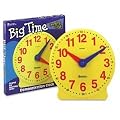Learning Resources LER2094 Learning Resources Big Time Learning Clocks 12-Hour Clock, Grades K-4