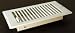 Tools & Hardware : Floor Registers 4" x 8" White (Metal)