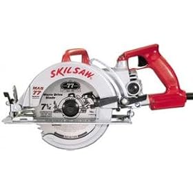 Skil Factory Serviced 7-1 4 Magnesium Worm Drive Circular Saw by Skil