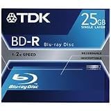 TDK BD-R 25GB Blu-ray Disc Jewel Case