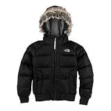 The North Face Youth Girls Insulated Down Fur Gotham Jacket