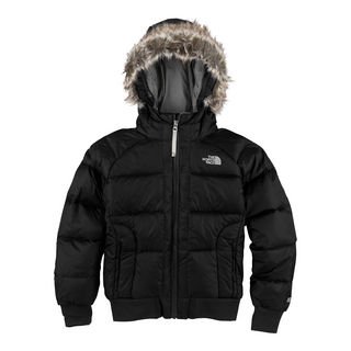 The North Face Youth Girls Insulated Down Fur Gotham Jacket