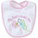 Koala Baby 'My Aunt Loves Me' Feeder Bib - Girls