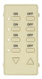 Leviton DCK4DA Color Change Kits For 4 Address Decora Home Controls DHC Controller Almond