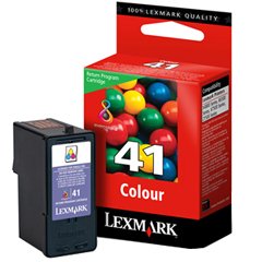 Lexmark No. 41 Tri-Color (C, M, Y) Return Program Print Cartridge