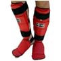 Shock Wave Shin Instep Pads - Red