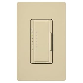 Lutron MA-T51MN-IV, Multi Location 600 Watt Incand Magnetic Low-Volt Light Dimmer, Ivory