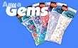 HBH Enterprises Aqua Gems Gravel Blue Green and Pink 90ct