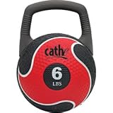 Cathe 2 in 1 Power Medicine Ball and Kettlebell 6 Lbs.
