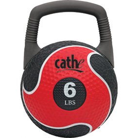 Cathe 2 in 1 Power Medicine Ball and Kettlebell 6 Lbs.