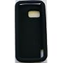 EMARTBUY NOKIA 5800 XPRESS MUSIC SILICON SKIN COVER/CASE PROTECTIVE RUBBER BLACK