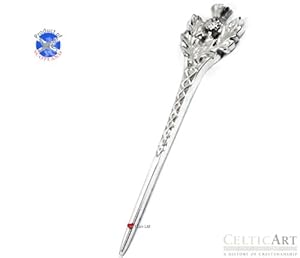 Celtic Art Sterling Silver Kilt Pin (KP005)