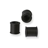 Silicone Flexible Flesh Tunnel 2G (6mm) Black