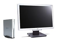 Acer L100 Small Form Factor AMD Sempron 3500 160GB 1024MB DDR DVDRW Keyboard, Mouse MS Works Vista Home Premium Acer 19" Wide TFT Monitor