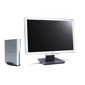 Acer L100 Small Form Factor AMD Sempron 3500 160GB 1024MB DDR DVDRW Keyboard, Mouse MS Works Vista Home Premium Acer 19" Wide TFT Monitor