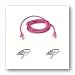 Belkin A3L791-25-PNK-S 25-Feet RJ45 CAT-5e Patch Cable (Pink)