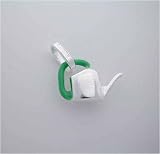 *WATERING CAN CHARM* Silver green ITALY