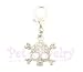 Pet Charms - Dog Charms - collar charms -crystal skull and bones charm
