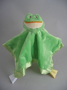 Lil' snuggler baby blanket - frog Douglas Baby