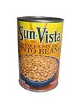 Pinto Beans with Garlic by Sun Vista, 15 oz by Sun Vista