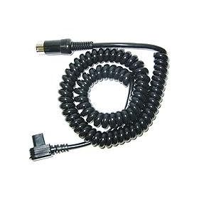 Sunpak 2 Pin Coiled Connector Cord for all High Voltage Sunpak Flashes Except the 544, 555 & 622 Super.