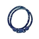 New Phiten Star Sport 22 Navy Blue/Green Necklace