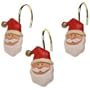 Santa Claus Christmas - Shower Curtain Hooks