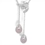 14K white gold Roselani Freshwater cultured pearl pendant