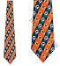 Miami Dolphins Ties Stripe Mens Neckties