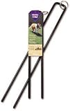 Staple Stake Tie-out, 18 Long, Package of 2
