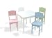 KidKraft Nantucket Table &amp; 4 Pastel Chairs