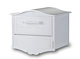 IMAGE OF Architectural Mailboxes Geneva Locking Mailbox White